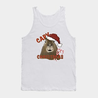 Capy Christmas Tank Top